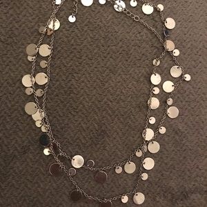 Lia Sophia Silver Reflection Necklace